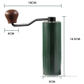 REDA Plastic Portable SS burr Manual Coffee Grinder